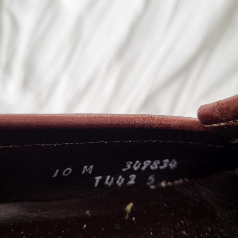 Dexter Brown Leather Tassel Loafers - Picture 8 of 9